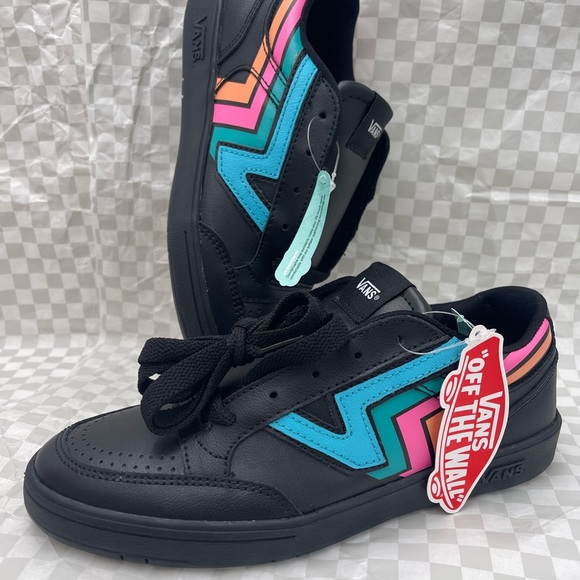 Vans Men’s Lowland Cc (Fader) Black/Multi Sneakers 
VN0A4TZY9OL - Picture 15 of 16